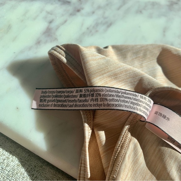 Beige Marl Hipster Hiphugger Panty - Picture 6 of 6